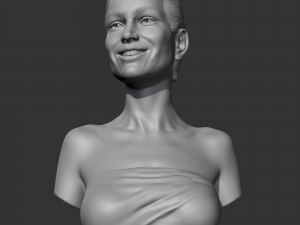 Angelina Jolie 3D print model 3D प्रिंट मॉडल