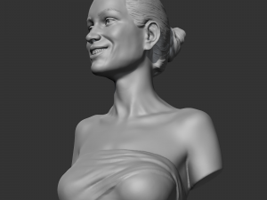 Angelina Jolie 3D print model 3D प्रिंट मॉडल