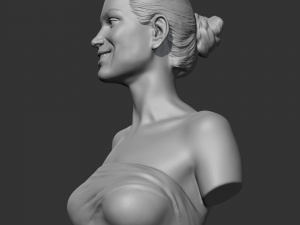Angelina Jolie 3D print model 3D प्रिंट मॉडल