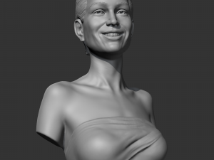 Angelina Jolie 3D print model 3D प्रिंट मॉडल