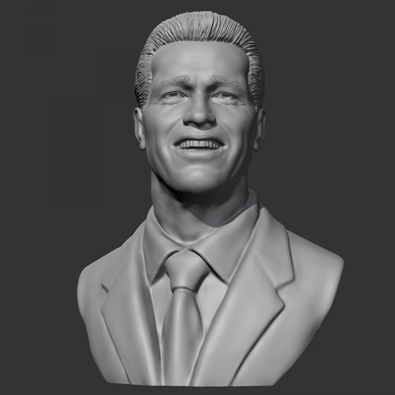 Arnold Schwarzenegger 3D print model 3D Print Model .c4d .max .obj .3ds .fbx .stl .blend