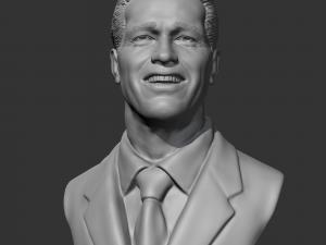 Arnold Schwarzenegger 3D print model 3D 打印模型