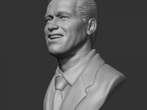 Arnold Schwarzenegger 3D print model Modelo de Impressão 3D