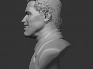 Arnold Schwarzenegger 3D print model Modelo de Impressão 3D