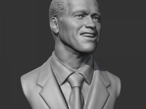 Arnold Schwarzenegger 3D print model Modelo de Impressão 3D