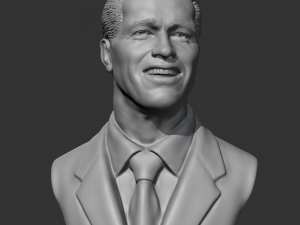 Arnold Schwarzenegger 3D print model Modelo de Impressão 3D