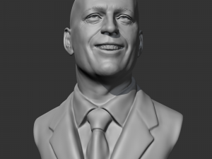 Bruce Willis 3D print model 3D प्रिंट मॉडल