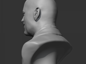 Bruce Willis 3D print model Model Cetak 3D