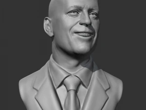 Bruce Willis 3D print model 3D Print Model