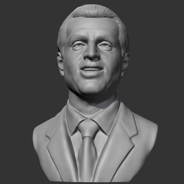 Sylvester Stallone 3D print model 3D Принт Модель .c4d .max .obj .3ds .fbx .stl .blend 