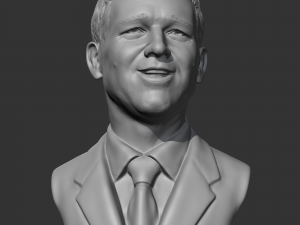 Russell Crowe 3D print model Modello di stampa 3D