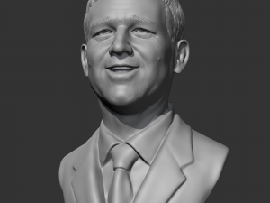 Russell Crowe 3D print model Modello di stampa 3D
