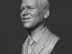 Russell Crowe 3D print model Modello di stampa 3D