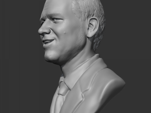 Russell Crowe 3D print model Modello di stampa 3D