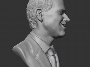 Russell Crowe 3D print model Modello di stampa 3D