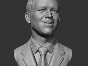Russell Crowe 3D print model Modello di stampa 3D