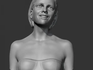 Emma Watson 3D baskı modeli 3D Baskı Modeli