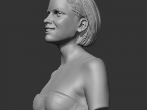 Emma Watson 3D print model 3D Druckmodell