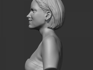 Emma Watson 3D print model 3D Druckmodell