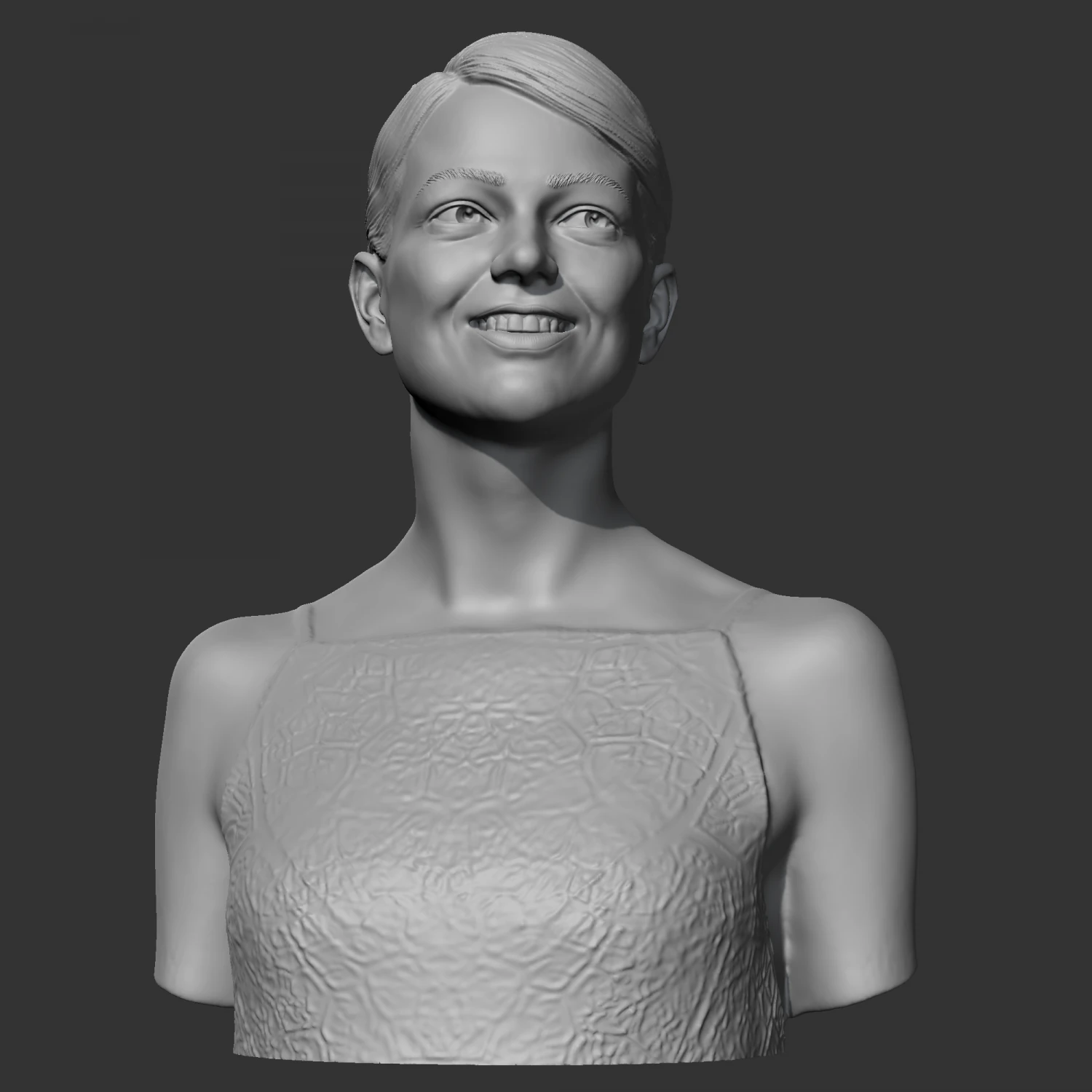 Emma Stone 3D print model 3D Print Model .c4d .max .obj .3ds .fbx .stl .blend 