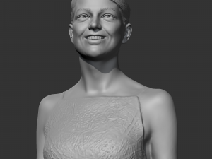 Emma Stone 3D print model 3D Print Model