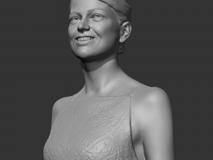 Emma Stone 3D print model 3D Print Model