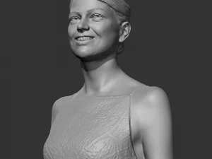 Emma Stone 3D print model 3D Print Model