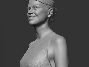 Emma Stone 3D print model 3D Print Model