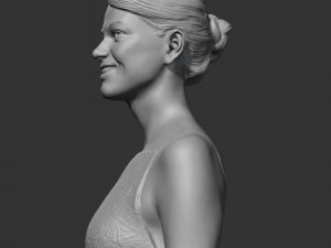 Emma Stone 3D print model 3D Print Model