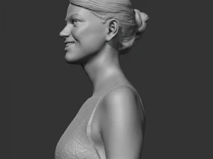 Emma Stone 3D print model 3D Print Model