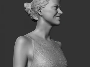 Emma Stone 3D print model 3D Print Model