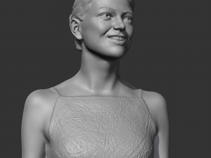 Emma Stone 3D print model 3D Print Model