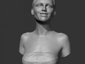 Kirsten dunst 3D baskı modeli 3D Baskı Modeli