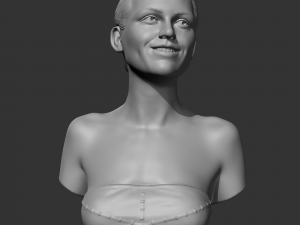 Kirsten dunst 3D print model Model do druku 3D