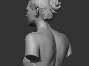 Kirsten dunst 3D print model Model do druku 3D