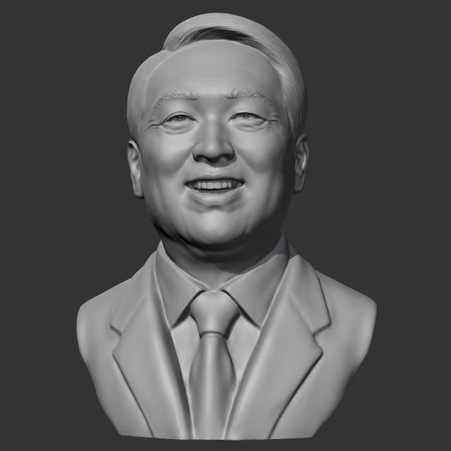 Yoon Suk-yeol 3D print model 3D Print Model .c4d .max .obj .3ds .fbx .stl .blend 