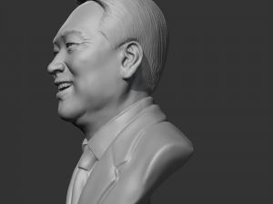 Yoon Suk-yeol 3D print model 3D Print Model