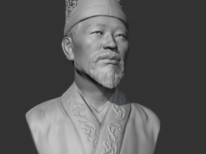Muryeong of Baekje 3D print model 3D Print Model