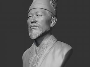 Muryeong of Baekje 3D print model 3D Print Model