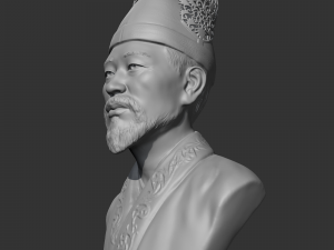 Muryeong of Baekje 3D print model 3D Print Model