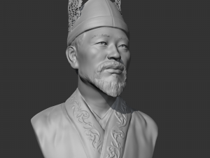 Muryeong of Baekje 3D print model 3D Print Model