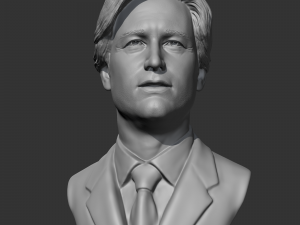Bill Pullman 3D print model 3Dプリントモデル