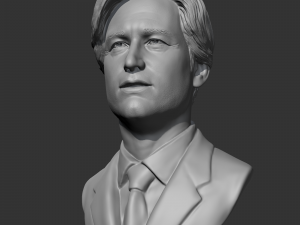 Bill Pullman 3D print model Model Cetak 3D