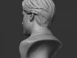 Bill Pullman 3D print model Model Cetak 3D