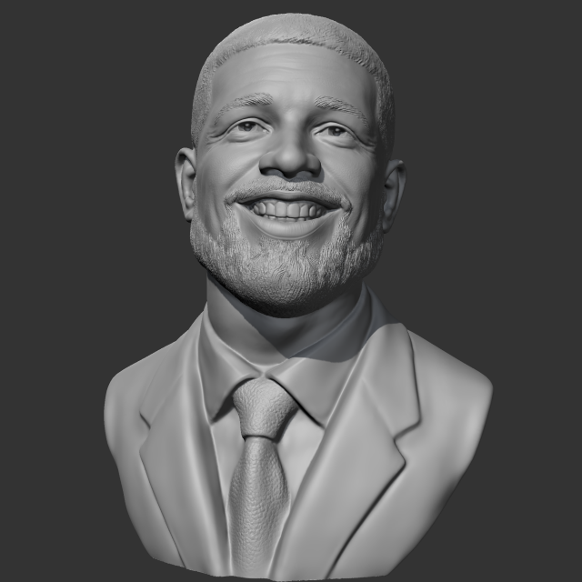 Drake 3D print model Modelo de impresión 3D .c4d .max .obj .3ds .fbx .stl .blend 