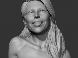 Bella Thorne 3D print model 3D Print Model
