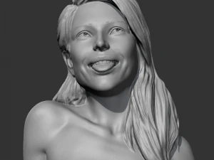 Mod&egrave;le d'impression 3D de Bella Thorne Modèles 3D en vedette