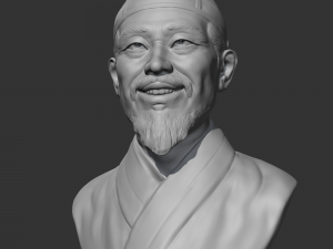 Yi Sun-sin 3D print model 3D Baskı Modeli