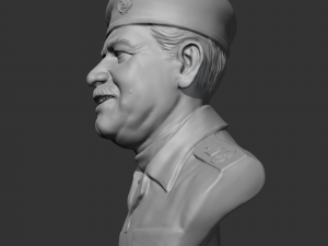 Saddam Hussein 3D print model 3D-printmodel