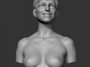 Anne Hathaway 3D print model 3D Print Model